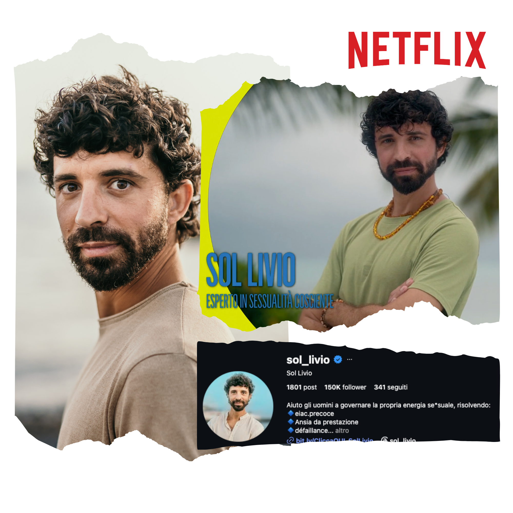 2025: Partecipo a una serie Netflix (Top 5 Italia)